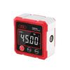 4 Side Magnetic Inclinometer with Dual Laser Level Box Digital Angel Meter  Woodworking Measuring