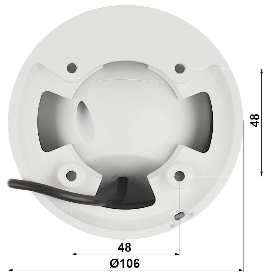 Camera Ahd, Hd-Cvi, Hd-Tvi, Pal Hac-Hdw1200T-Il-A-0280B-S6 - 1080P 2.8Mm Dahua