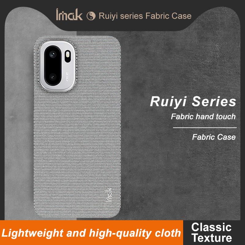 For OnePlus Ace6 5G Phone Case IMAK Ruiyi Series Fabric Case