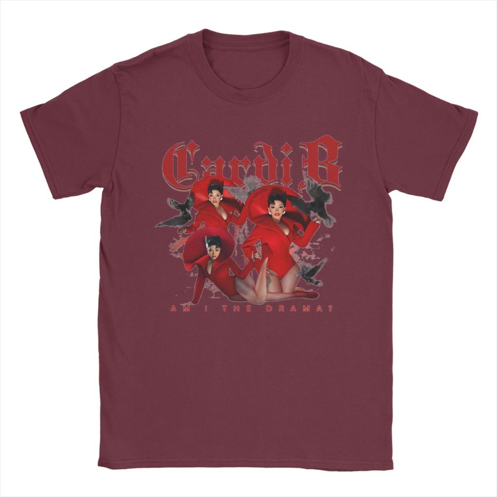 Cardi B Am I The Drama 2026 Art T Shirt for Unisex 100 Cotton Fun TShirt Crew Neck  Tees Short Sleeve Clothes 6XL