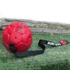 Interactive Throwing Training Game Soccer Ball Bite-proof Pet Dog Ball Toy Cowhide Harmless Teeth for Dog Pet Training Supplies