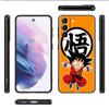 Phone Black Soft Case For Samsung Galaxy S22 S21 S20 Ultra FE S9 S8 S10 Plus Note 20 10 9 Fundas Cover Saiyan Cool Vegetas