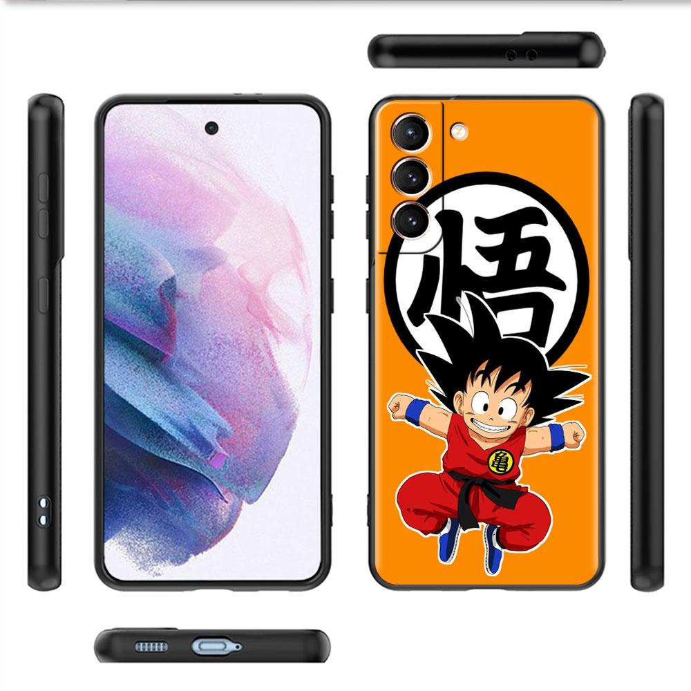 Phone Black Soft Case For Samsung Galaxy S22 S21 S20 Ultra FE S9 S8 S10 Plus Note 20 10 9 Fundas Cover Saiyan Cool Vegetas