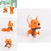 Cozy Christmas Fox Plush Toy With Soft Short Plush And Colorful Scarf Gift For Holiday Cheer