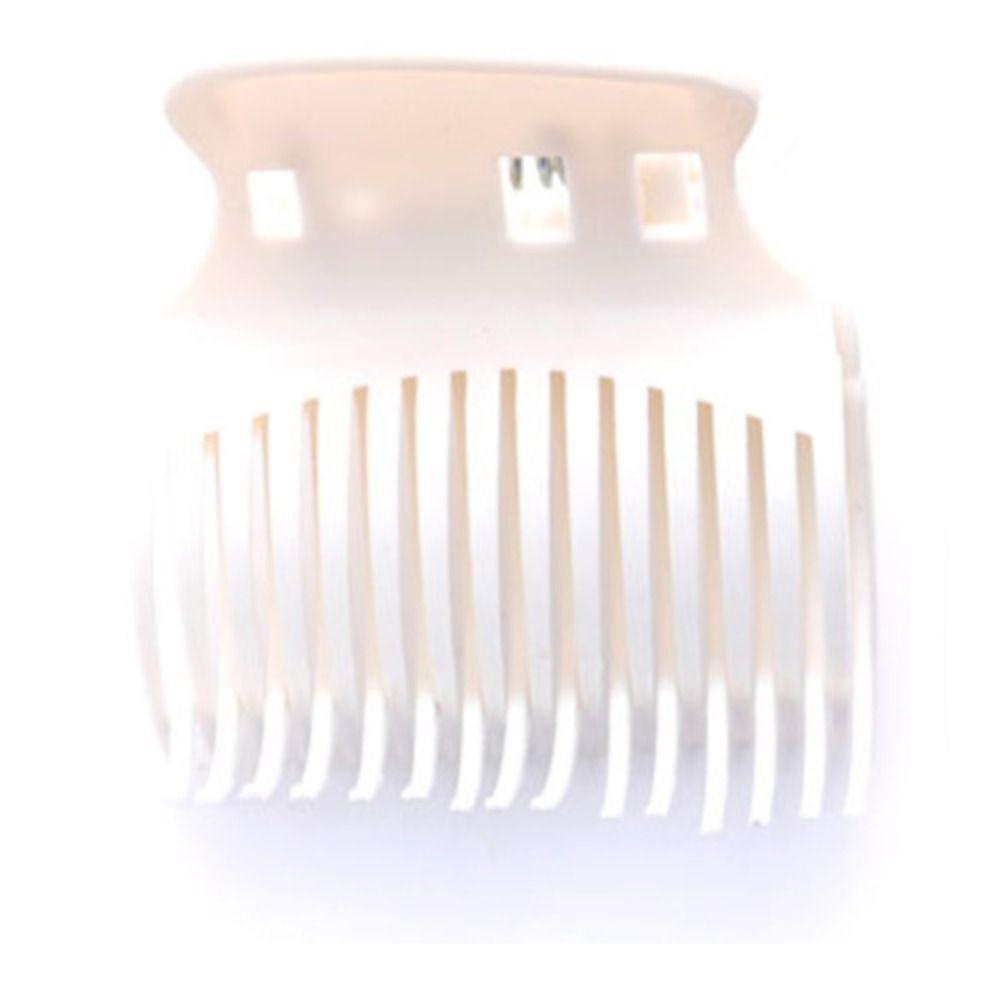 12pcs/set White Hair Dye Perm Insulation Clips Black Hot Roller Super  Professional
