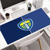 Tappetino per mouse con design dello stemma del Leeds United, base in gomma, tappetino da scrivania per esports, tappetino per mouse per giocatori e uso in ufficio, scrivania da gioco, tappetino facile da pulire