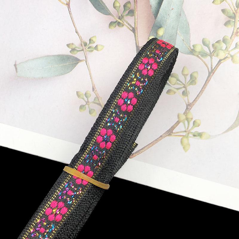 1cm Ethnic Embroidery Lace Trim for Dance Costume and Clothing Accessories