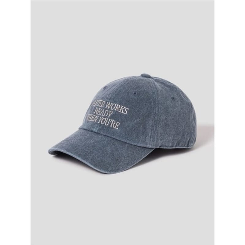 

8SECONDS Pigment Letter Ball Cap Navy (29578BWY9R) sodomy