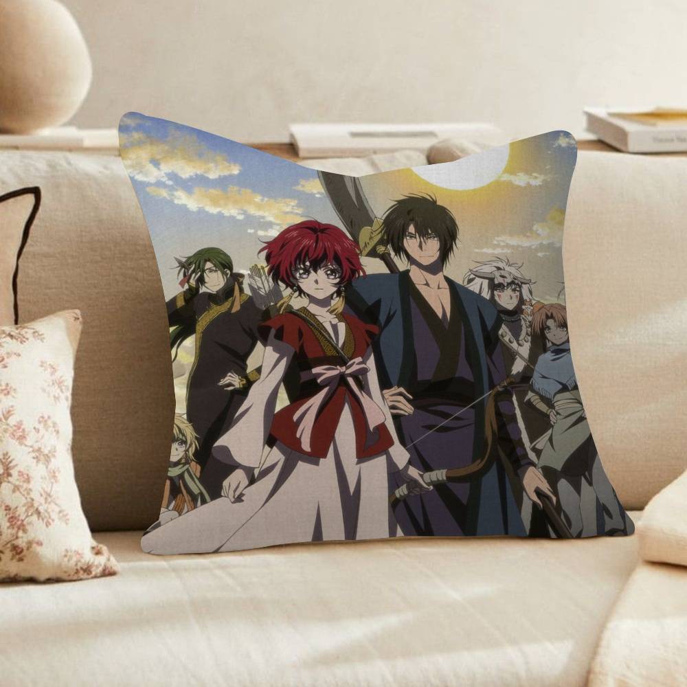 Anime Yona of the Dawn Kissenbezug Zoll Bauernhaus Dekor Heim Überwurfskissenbezüge für Sofadekorationen