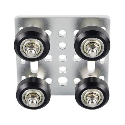 3d Printer Accessories Kit V Wheel Plate For 2020v Aluminum Profile V Style Slot Support Plate