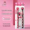 Two-Pack High-Grade Soft Bristle Three-Sided Toothbrush for Adults with Spiral Bristles.