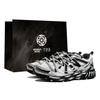 NB 410 Abriebfeste Niedrige Laufschuhe Unisex Silber Grau MT410KR5(Team1024-S-BOX)