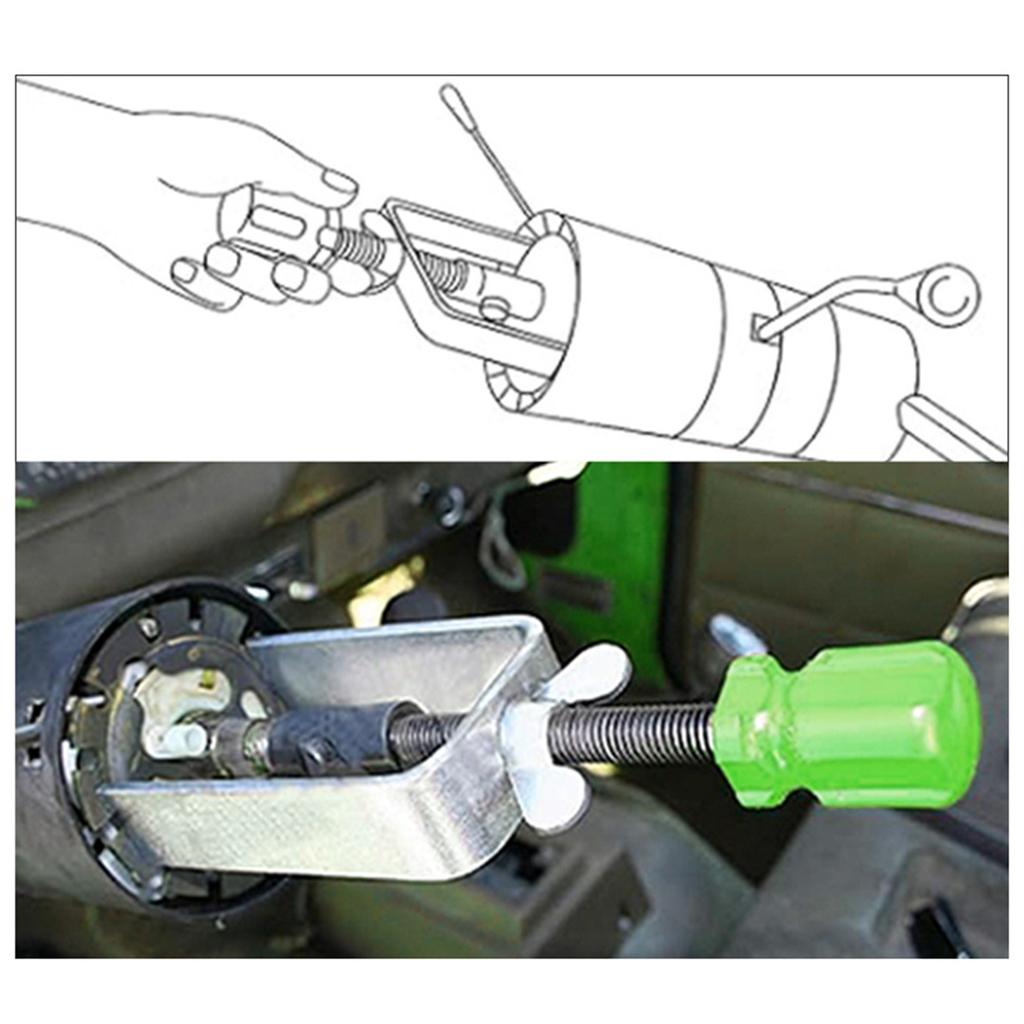 Steel Lock Plate Removers Wheel Lock Plate Removal Tool Steering Wheel Disassembly Tool Lock Plate Snaps Rings Removers
