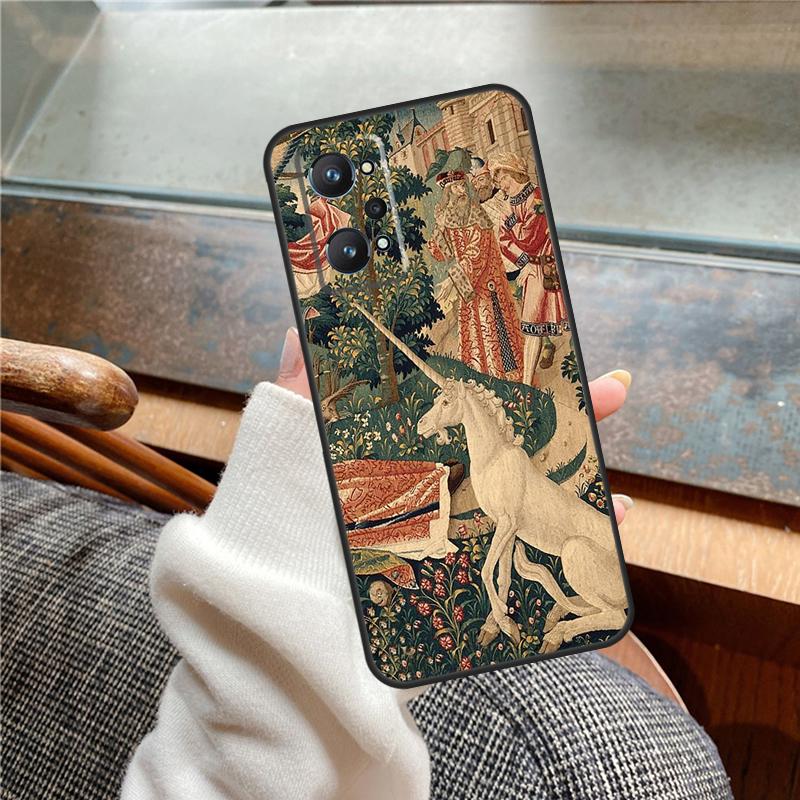 Renaissance Art Painting Case For Realme 15 Pro GT7 GT6 11 12 13 14 Pro Plus C55 C51 C53 C35 C33 C61 C65 C67 C71 C75