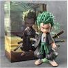 Laughing Luffy & Zoro Figurine – Straw Hat Crew Desktop & Car Ornament
