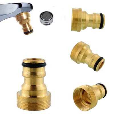 1pc Messing Männlich Schnellverbinder Adapter Garten Wasserschlauch Rohr Wasserhahn Sprühdüse
