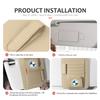 For BMW Car Sun Visor Storage Bag Sunglasses Organizer Holder Card Clip G30 G20 M3 M5 E91 E92 E93 E36 E70 X3 X4 X5 X1 E39 F30