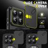 KEYSION 360° Rotating Ring Stand Phone Case for Xiaomi 17 Slide Camera Protection Magnetic Shockproof Back Cover for Xiaomi 17