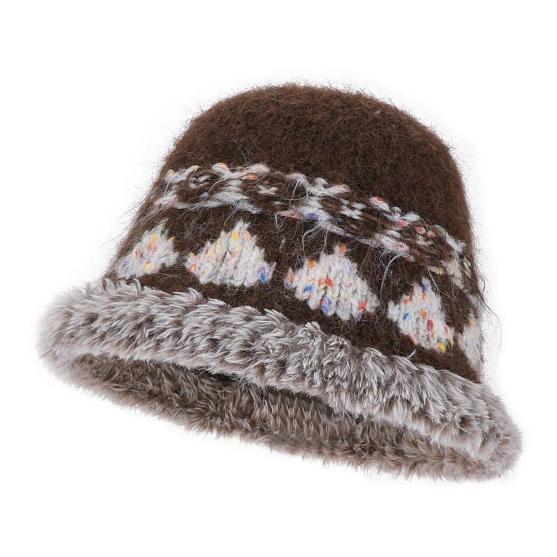 Wool Blend Vintage Fisherman Hat For Women Winter Fashion Casual Travel Accessories