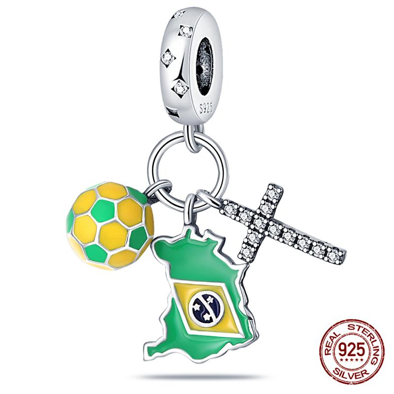 100% Genuine 925 Sterling Silver Ocean Collection Seashell Turtle and Heels Charm Beaded for Original  Bracelet Bracelet