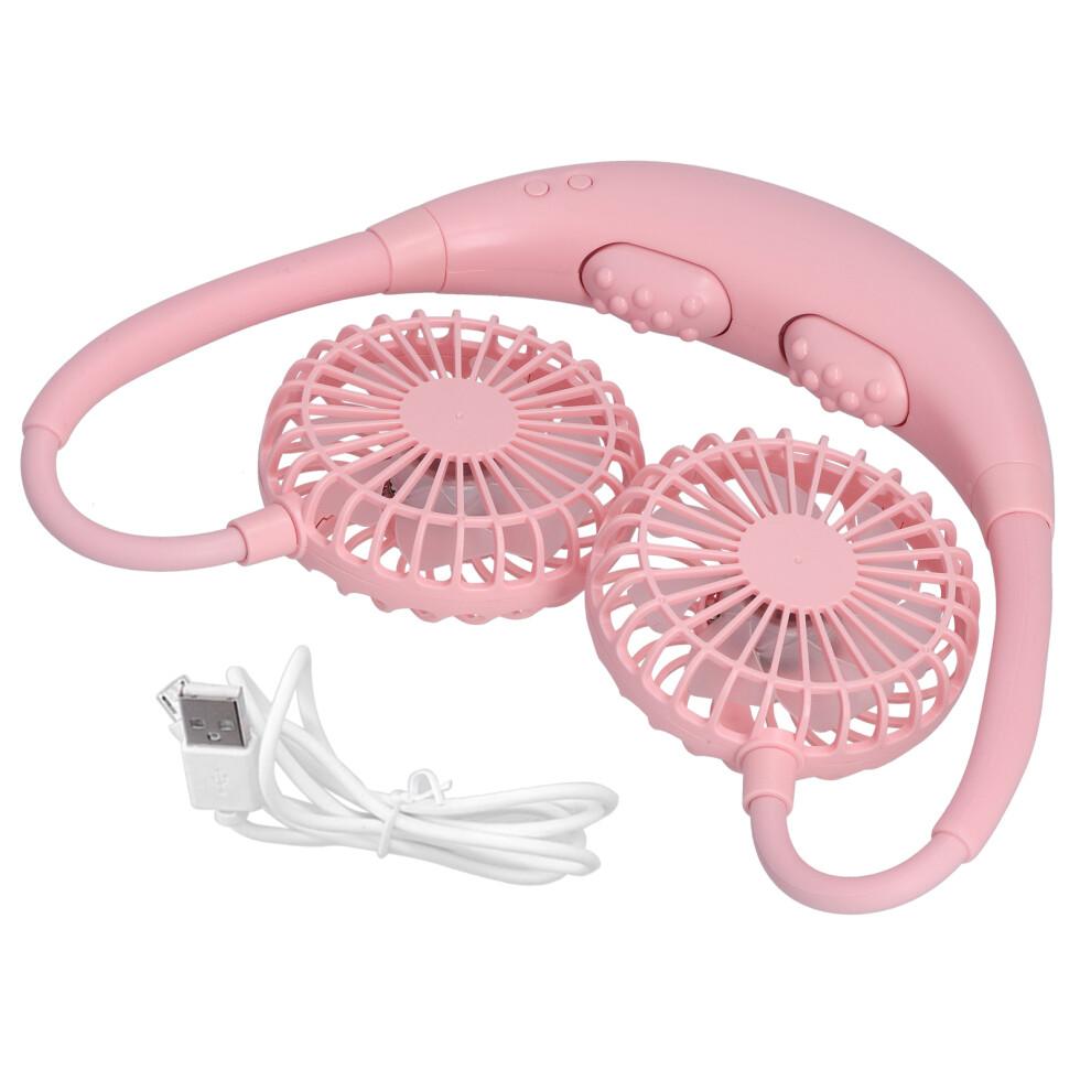 Lightweight Neck Fan With Bladeless Design, USB Rechargeable Battery Portable Fan For Office Home Sports Activities