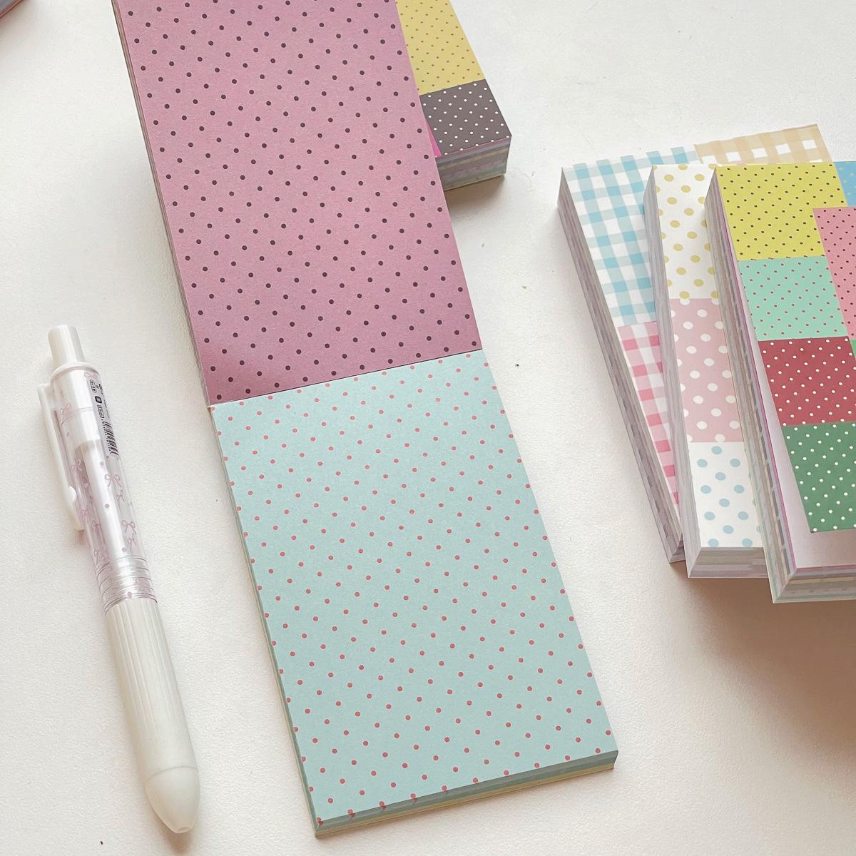 Супертолстая книга стикеров в горошек, страницы для журнала M5, стикеры для коллажа, без клея Waka Waka