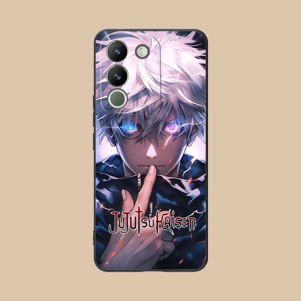 Jujutsu Kaisen Satoru Gojo Phone Case for VIVO V60 V50 V40 V30 V29 V27 V25 V23 Pro Lite 5G Colorful Printing Cover Cover Pretty