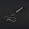 Auto Carbon Leather AMG Logo Keyring Luxury Car Keychain For Mercedes Benz W203 W204 W205 W176 W166 W212 213 CLS GLK ML A Class QY1