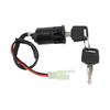 Motorcycle Ignition Switch 2 Wire Lock Female Ignition Key For Suzuki Honda AQuad 4 Wheeler ATV Scooters Universal accessories
