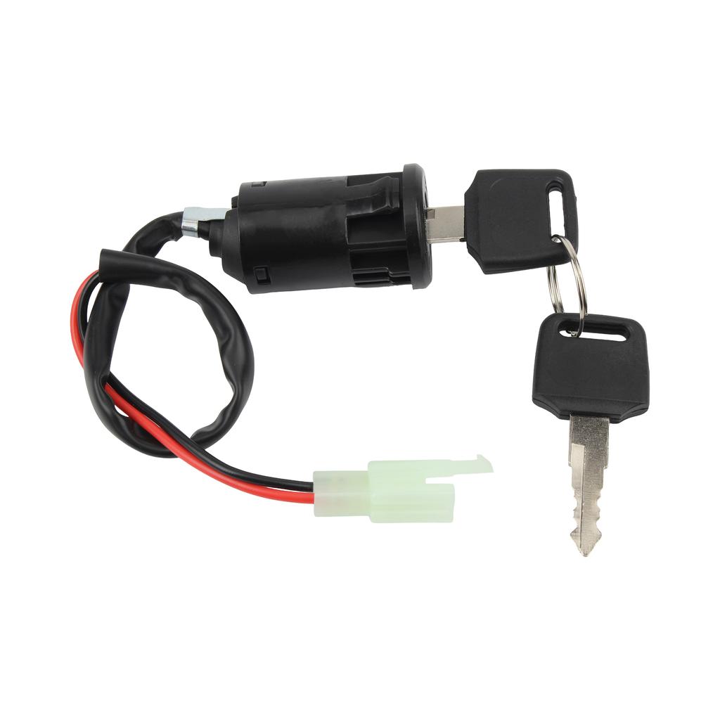Motorcycle Ignition Switch 2 Wire Lock Female Ignition Key For Suzuki Honda AQuad 4 Wheeler ATV Scooters Universal accessories