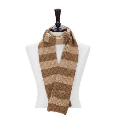 Elkate Women's Muffler Neck Warmer Striped Winter Hot Pack Pocket Scarf LNM254