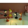 Lamp Mini Table Led Folding Portable Small Night Light Button Powered Battery