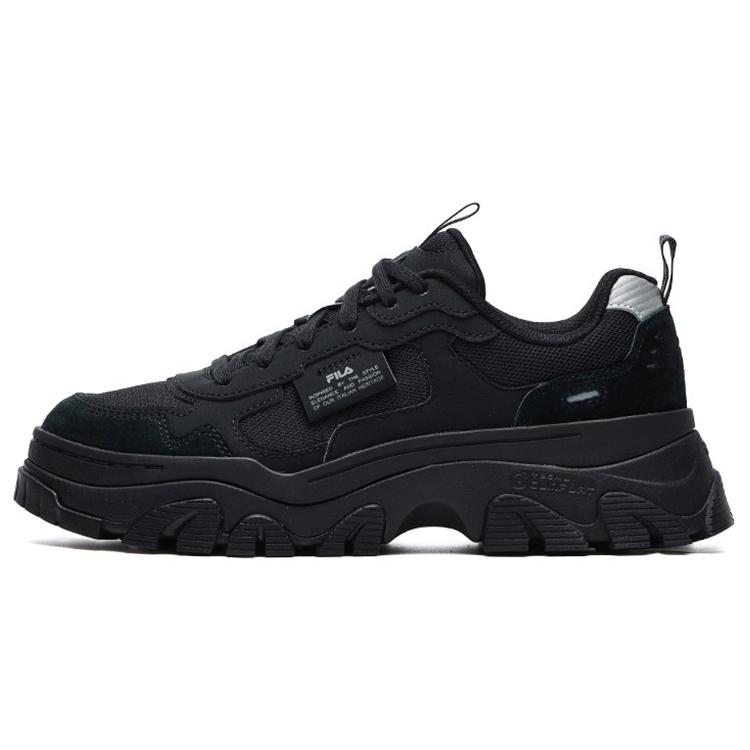 FILA Hike Low Chunky Sneakers Gs Black Women s F12W134158FBK 36