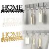 Key Hanger Wall Decorative Rack Gold Multi Functional Household Storage Supplies