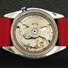 AUTOMATIC 7009A VINTAGE SEIKO 5 JAPAN MENS RED COLOR DIAL WATCH A701579-5 R206b-a701579
