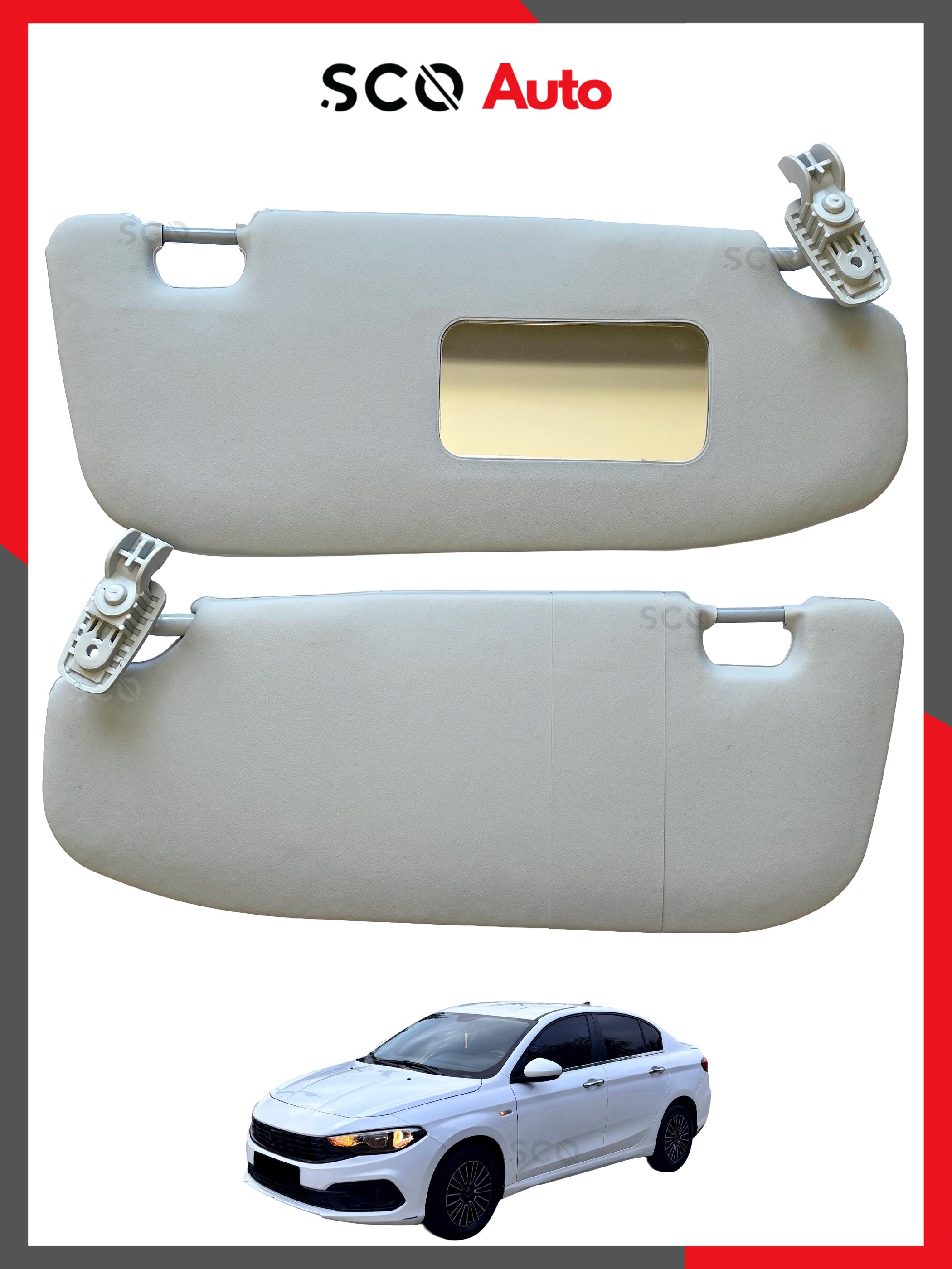 

Sun Visor for Fiat Tipo Parasol for Fiat Tipo Left Right Gray Sun Protector