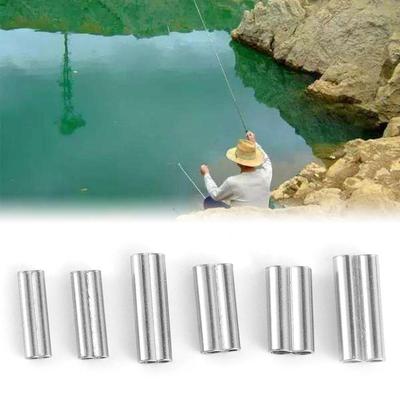 High Quality Connector Double Copper Tube Stainless Steel Line Crimping Sleeves Fishing Wire Tube