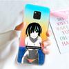 JW80 Waifu Senpai Anime Girl Case pro Samsung A04 A14 A23 M33 M53 Realme 10 9 C35 C55 VIVO Y02 X80 Infinix Hot 30 Note 11 Tecno Spark 8P Pro