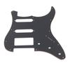 Plastic Guitar Pickguard 11 Mounting Holes 3 Layer HSS Scratch Guard Plate Replacement for ST Electr