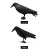 Cross-Border Simulated Crow Repellent Ornament - Halloween Natural Garden Decor, Rat Repellent, Creative Handicraft Props