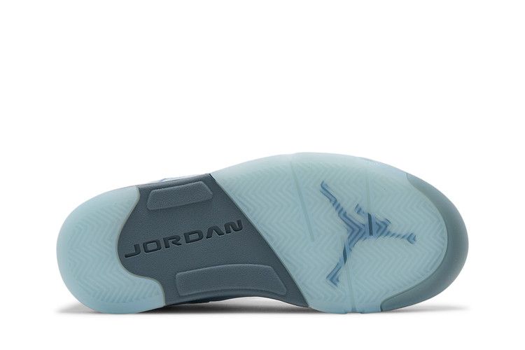 Women's Sneakers Jordan 5 Retro Bluebird (Women's) Photo Blue/Football Grey-Metallic Silver-White