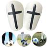 1 paio di parastinchi in EVA Cross Soccer in miniatura parastinchi ammortizzanti piccoli parastinchi leggeri per bambini, giovani e adulti