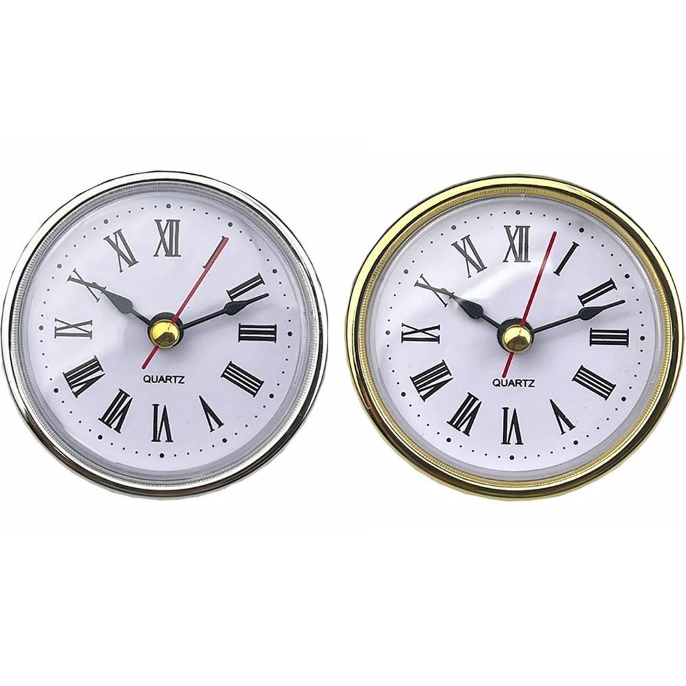 Roman Numbers Inserts Movement Quartz Clock Insert 1pc 65MM