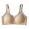 Spring Summer Push-Up Jelly Foam Bra - Anti-Sagging, Underarm Shaping, Steel Ring Support, Markless Design