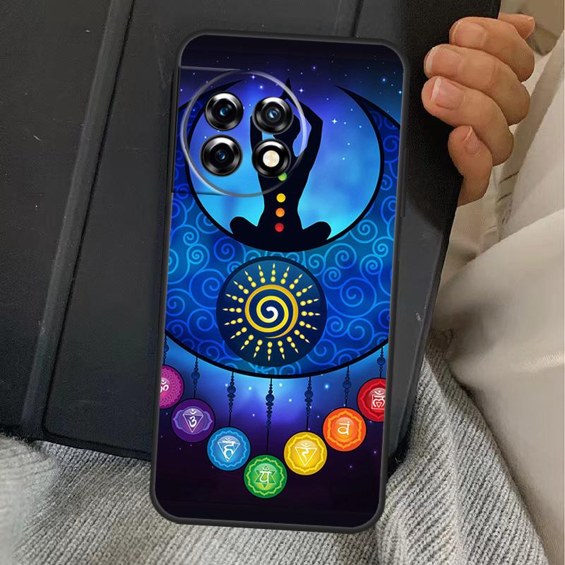 Mandala Chakra Yoga Case For OnePlus 15 13T 13 12 11 13R 12R 10R 10T 8T OnePlus Nord 5 CE 3 4 Lite N20 N30 Cover