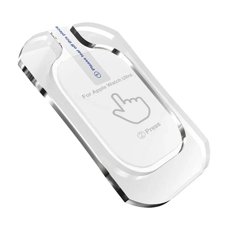 

Закаленное Стекло Для Apple Watch Ultra 2 49мм Защитная Пленка от Царапин для iWatch Ultra Быстрая установка Защитная Пленка Ultra 49mm