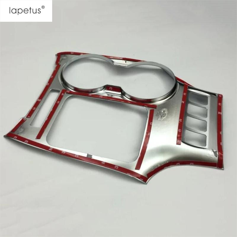 Central Control Gear Shift Panel Water Cup Frame Cover Trim For Toyota Highlander / Kluger 2014-  Matte Accessories Interior