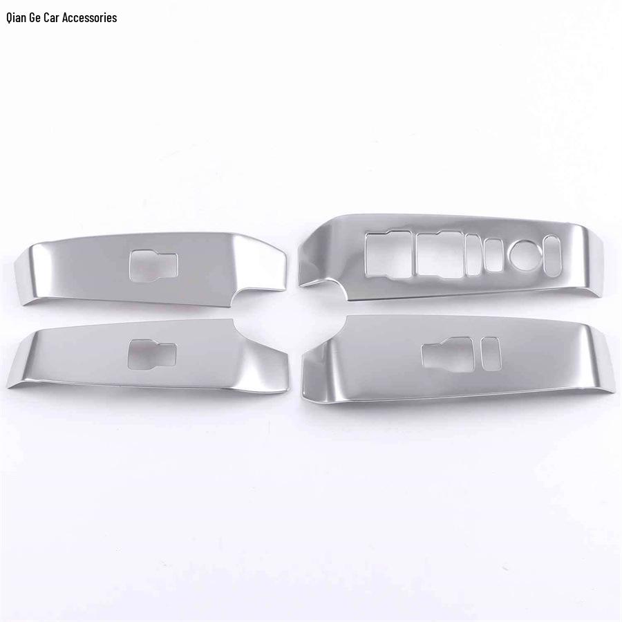 Honda 22nd Gen Civic Silver Interior Accessories: Glass Lifter & Navigation Panel.
