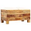 VidaXL Banc de rangement Bois massif recyclé 80 x 40 x 40 cm