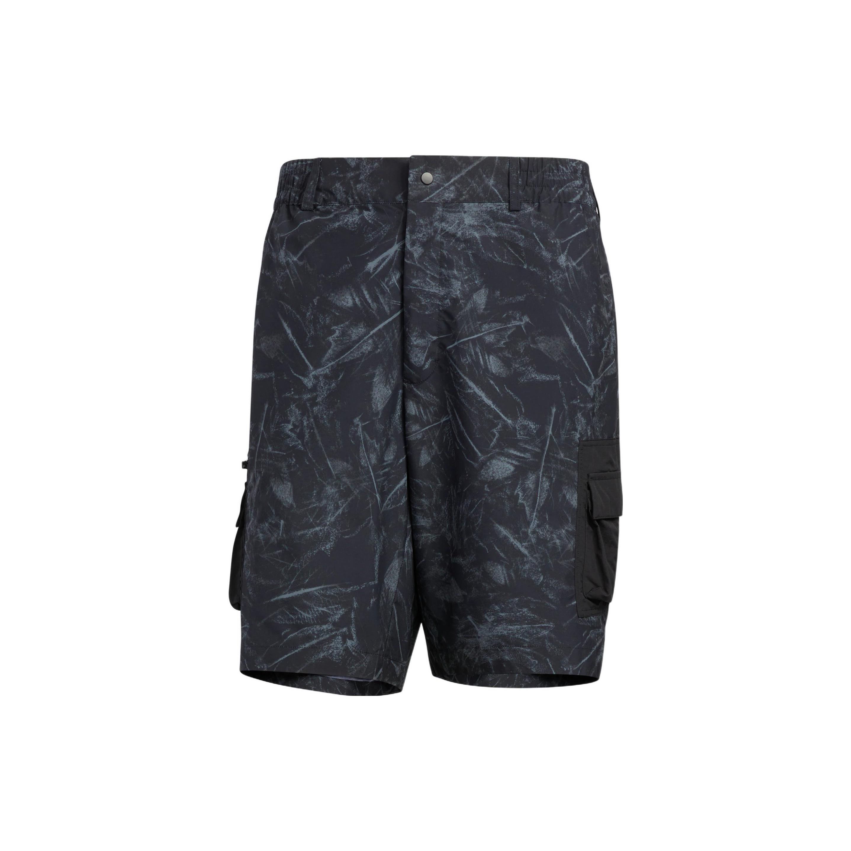 adidas originals Full Print Button Printing Straight Shorts Black Men s HS7288 XS